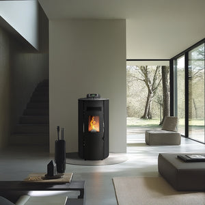 
                  
                    poêle à granulés étanche rond Boston 9 Kw
                  
                