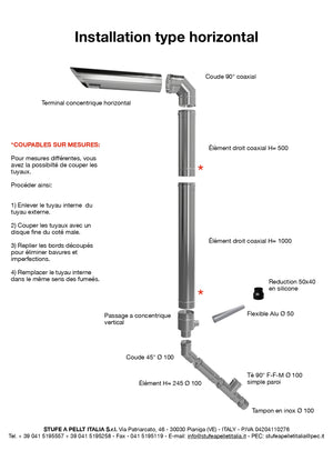 
                  
                    Kit Conduit Ventouse Ø100-Ø150 pour chaudière étanche / hydro étanche
                  
                
